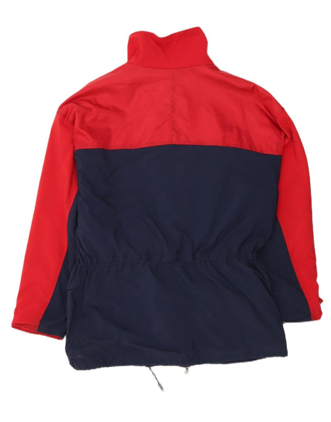 VINTAGE Mens Windbreaker Jacket IT 54 2XL Red Colourblock Polyamide Vintage Vintage and Second-Hand Vintage from Messina Hembry 