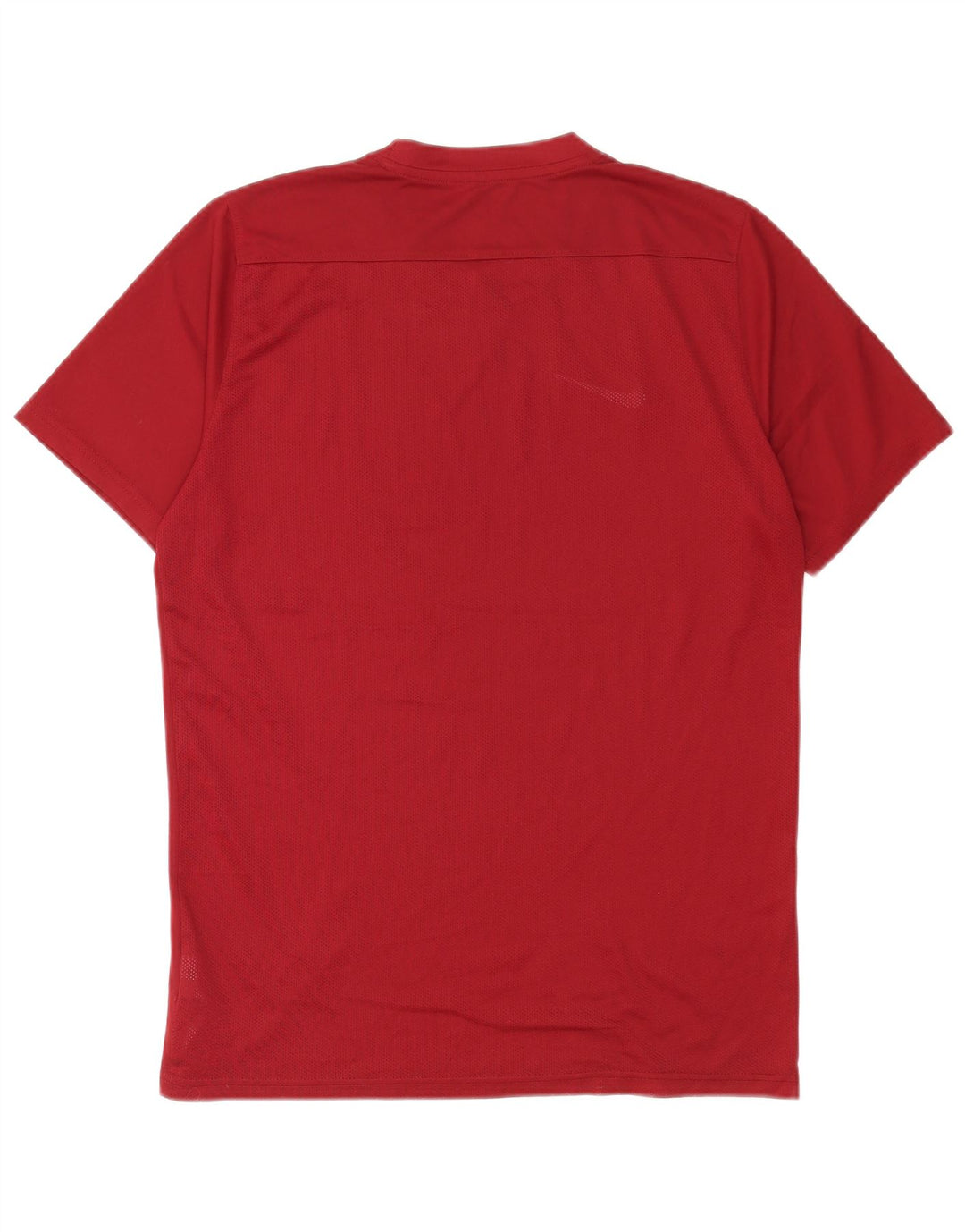 Nike Mens Dri Fit T-Shirt Top Large Burgundy Polyester