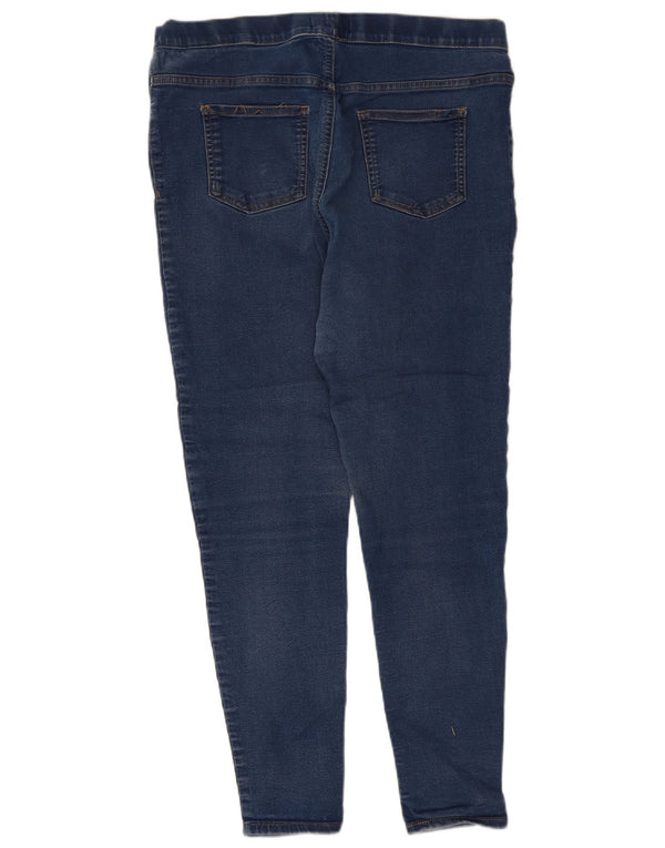 Marks & Spencer Damen Jegging-Jeans UK 16 Large W34 L26 Blaue Baumwolle