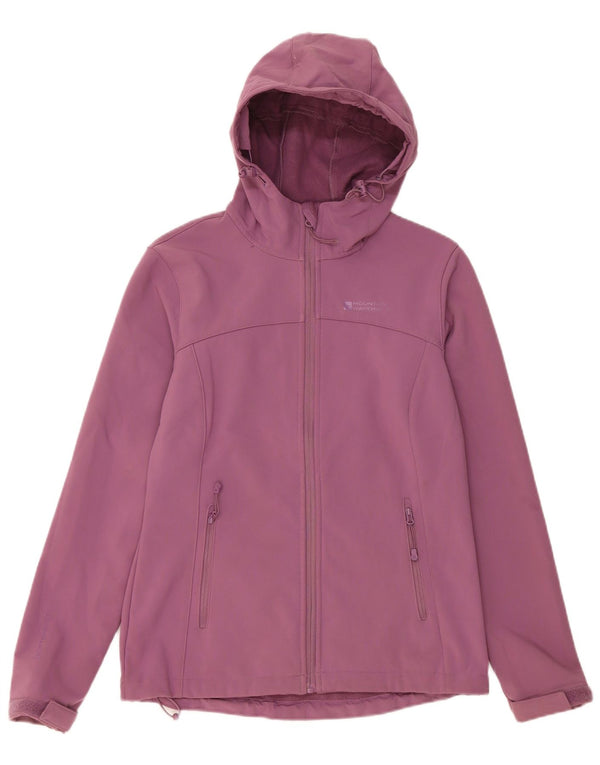 Chaqueta cortavientos con capucha para mujer Mountain Warehouse UK 8 Small Púrpura