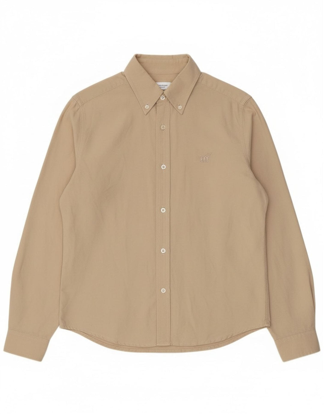 Henry Cottons Womens Shirt IT 44 Medium Beige Cotton