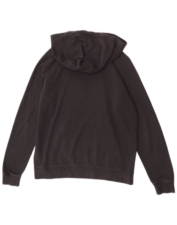 Nike Mens Hoodie Jumper Large Black Cotton