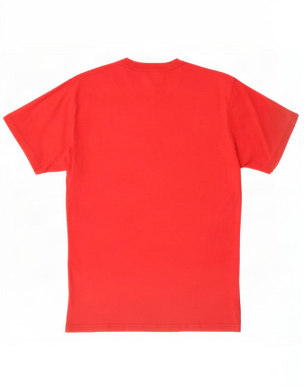 Vans Mens Classic Fit Graphic T-Shirt Top Medium Red Cotton