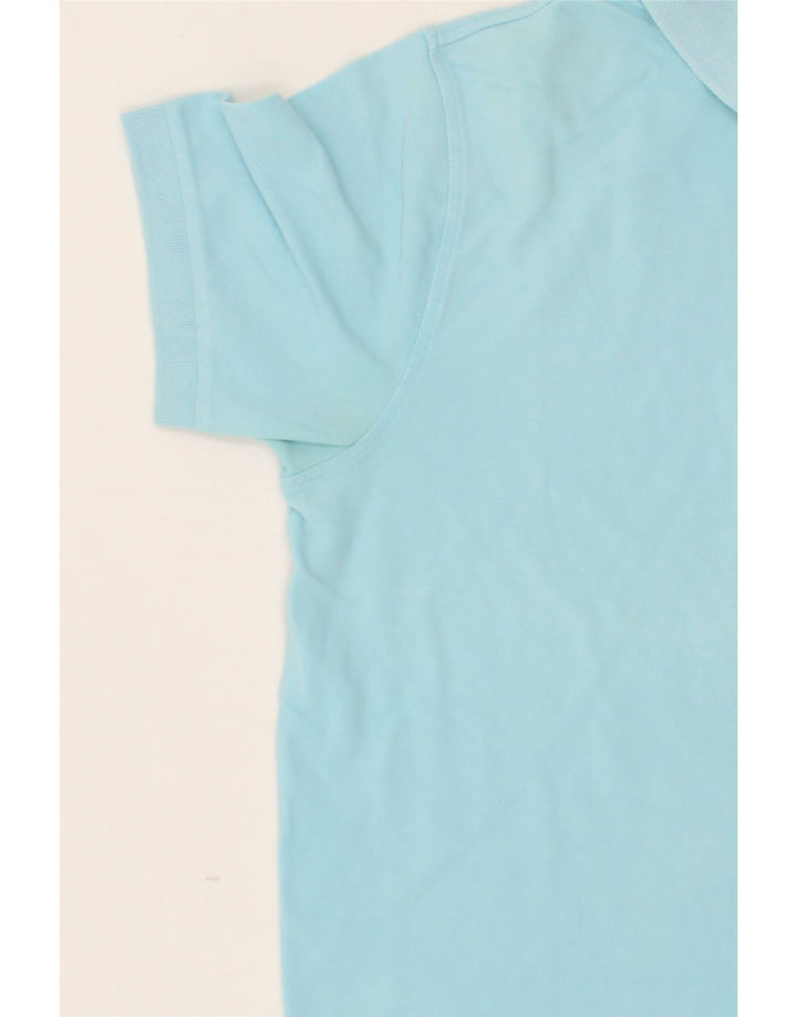SUN68 Mens Polo Shirt Medium Blue Cotton Vintage Sun68 and Second-Hand Sun68 from Messina Hembry 