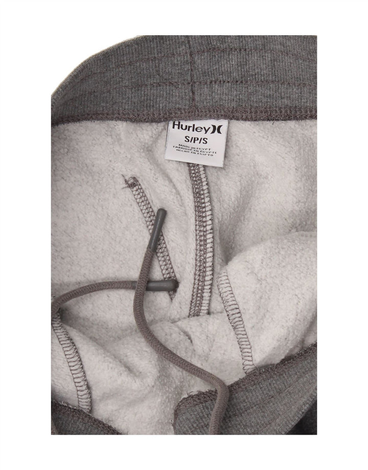 HURLEY Mens Graphic Tracksuit Trousers Joggers Small  Grey Vintage Hurley and Second-Hand Hurley from Messina Hembry 