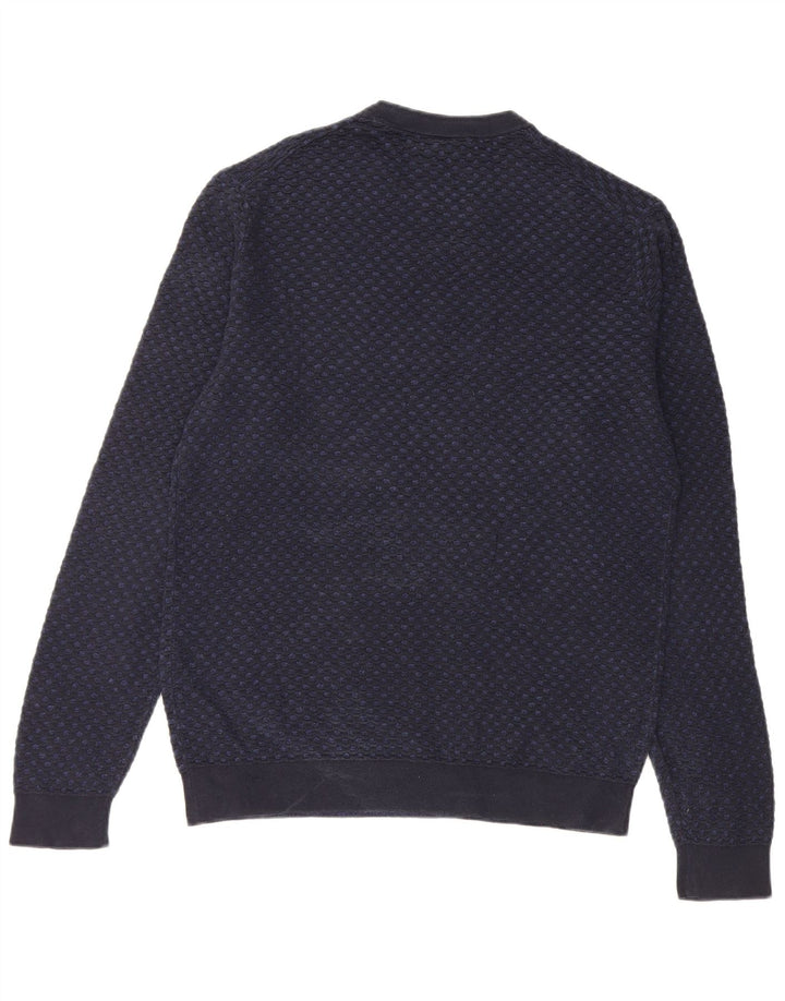 Calvin Klein Mens Crew Neck Jumper Sweater Small Navy Blue
