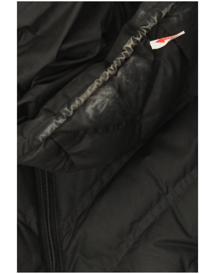 Patagonia Womens Hooded Padded Coat UK 10 Small Black Polyester