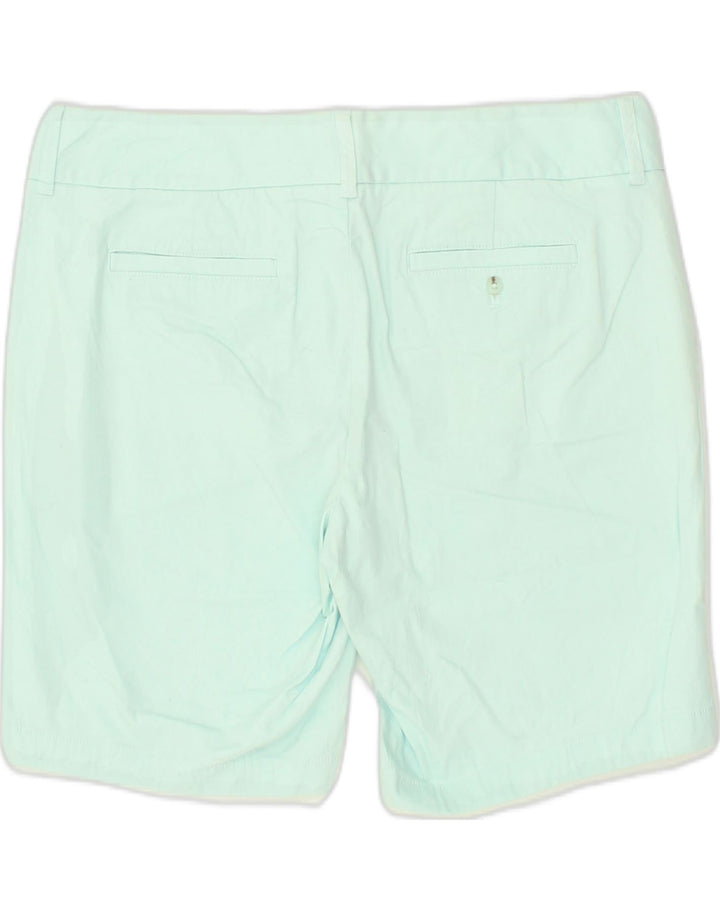 J. CREW Womens Frankie Chino Shorts US 12 Large W34 Green Cotton | Vintage J. Crew | Thrift | Second-Hand J. Crew | Used Clothing | Messina Hembry 
