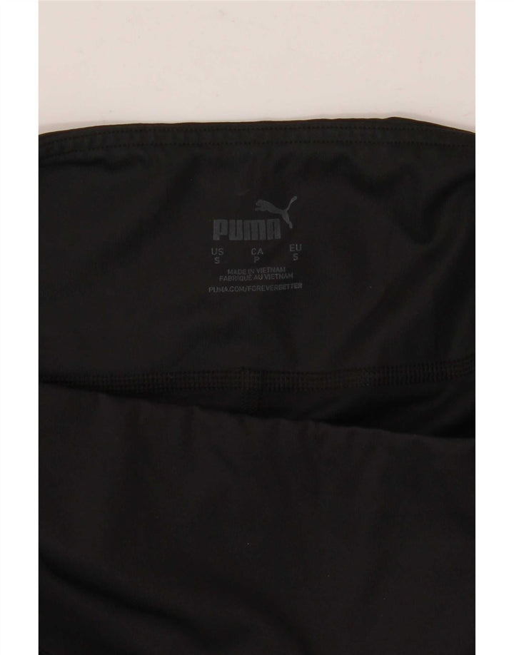 Puma Womens Leggings UK 8 Small Black
