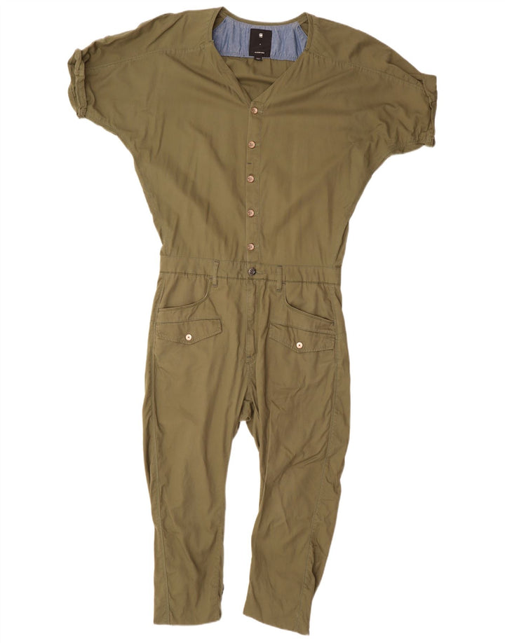 G-Star Damen Übergroßer Overall UK 10 Small Khaki
