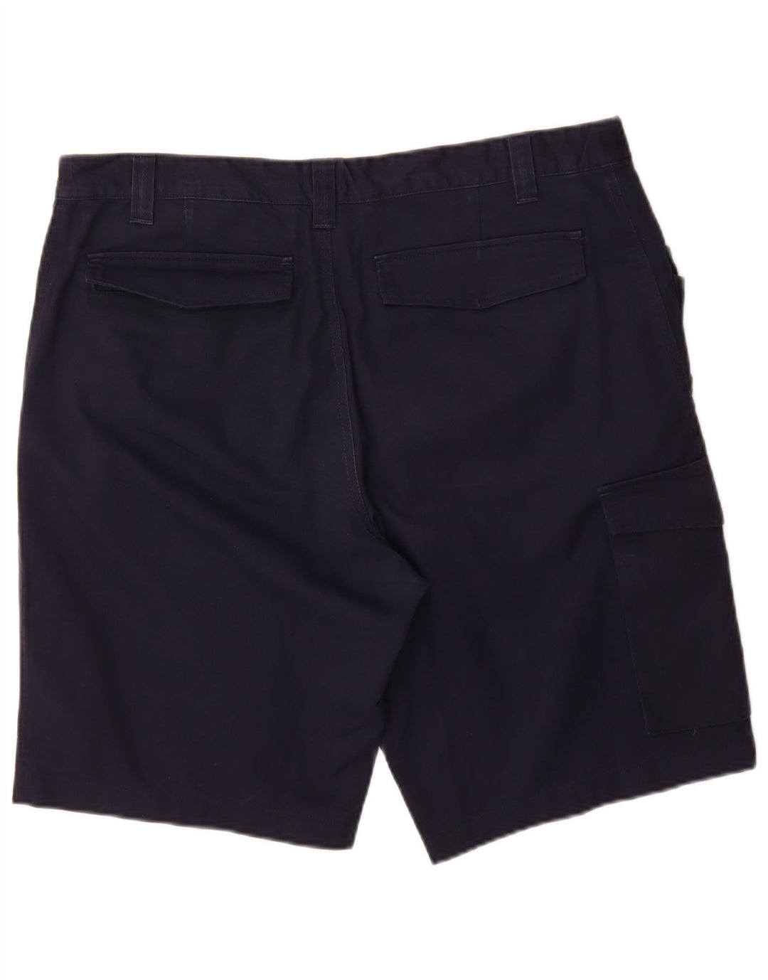 Russell Athletic Mens Cargo Shorts EU 54 2XL W38 Navy Blue Polyester