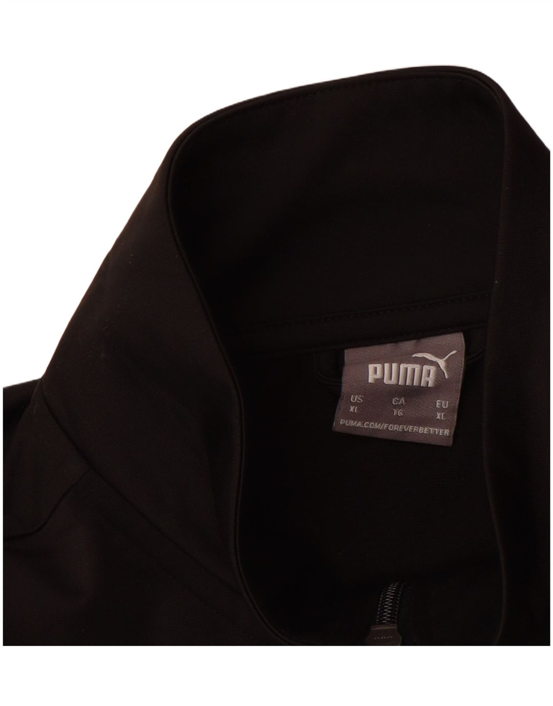 PUMA Mens Tracksuit Top Jacket XL Black Colourblock