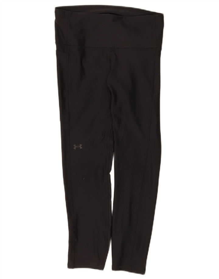 Legginsy damskie Under Armour UK 10, małe, czarne, poliestrowe