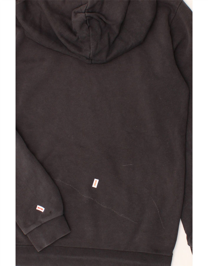 ADIDAS Mens Hoodie Jumper Medium Black Cotton Vintage Adidas and Second-Hand Adidas from Messina Hembry 