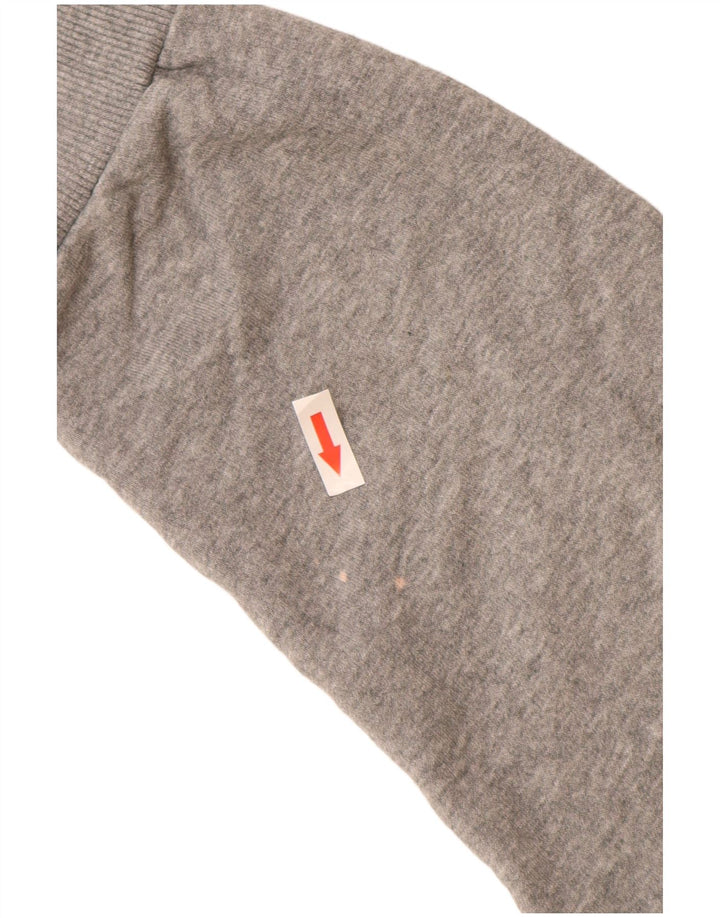 Puma Veste de Survêtement Graphique Homme Gris Moyen Chiné Coton