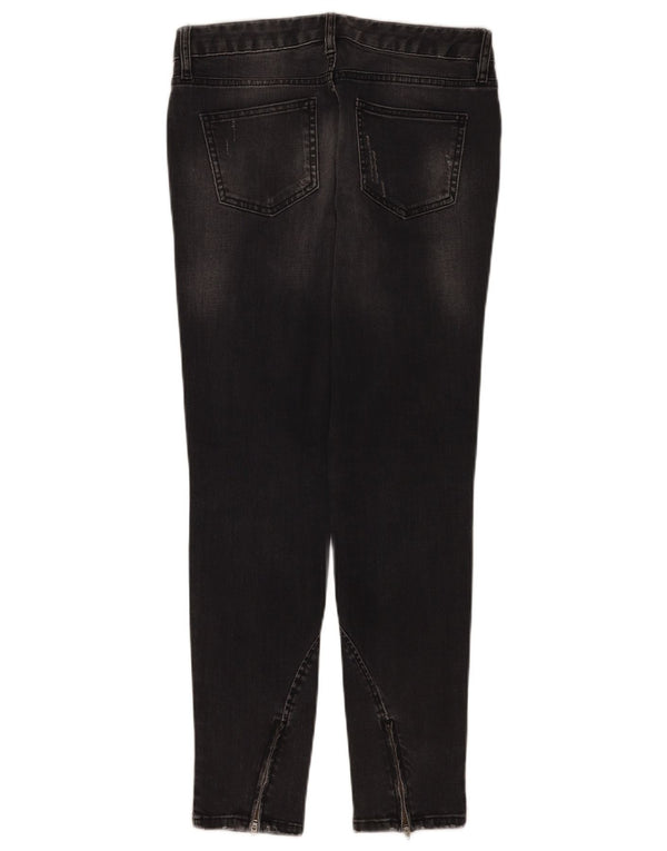 Massimo Dutti Womens Skinny Jeans EU 36 XS W26 L29 Black