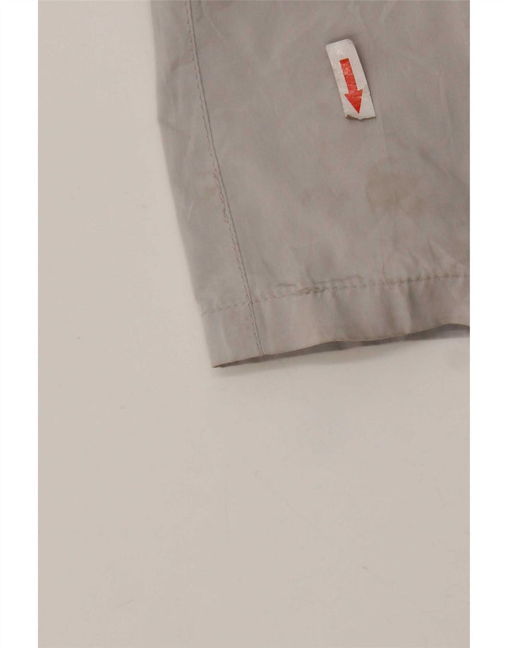 Γυναικείο μπουφάν βροχής Geox UK 8 Small Grey Polyester