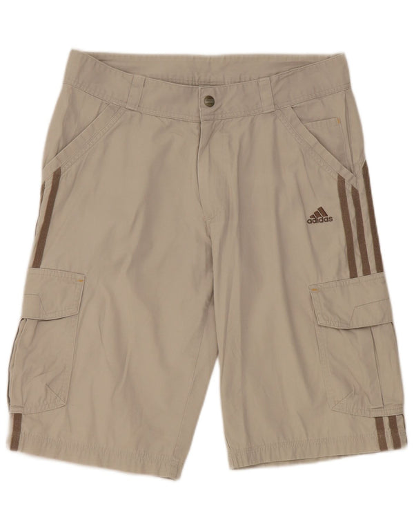ADIDAS Boys Cargo rövidnadrág 13-14 év W30 szürke pamut