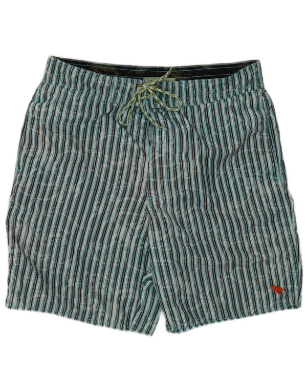 Ανδρικό σορτς κολύμβησης Ted Baker Small Blue Pinstripe Polyester μεγέθους 2