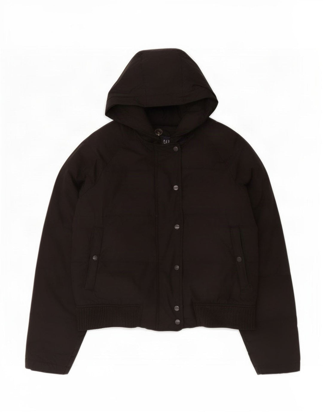 Giacca imbottita con cappuccio da donna Gap UK 16 grande nera