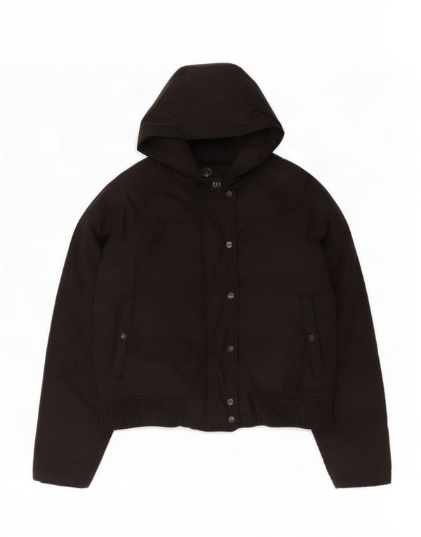 Giacca imbottita con cappuccio da donna Gap UK 16 grande nera