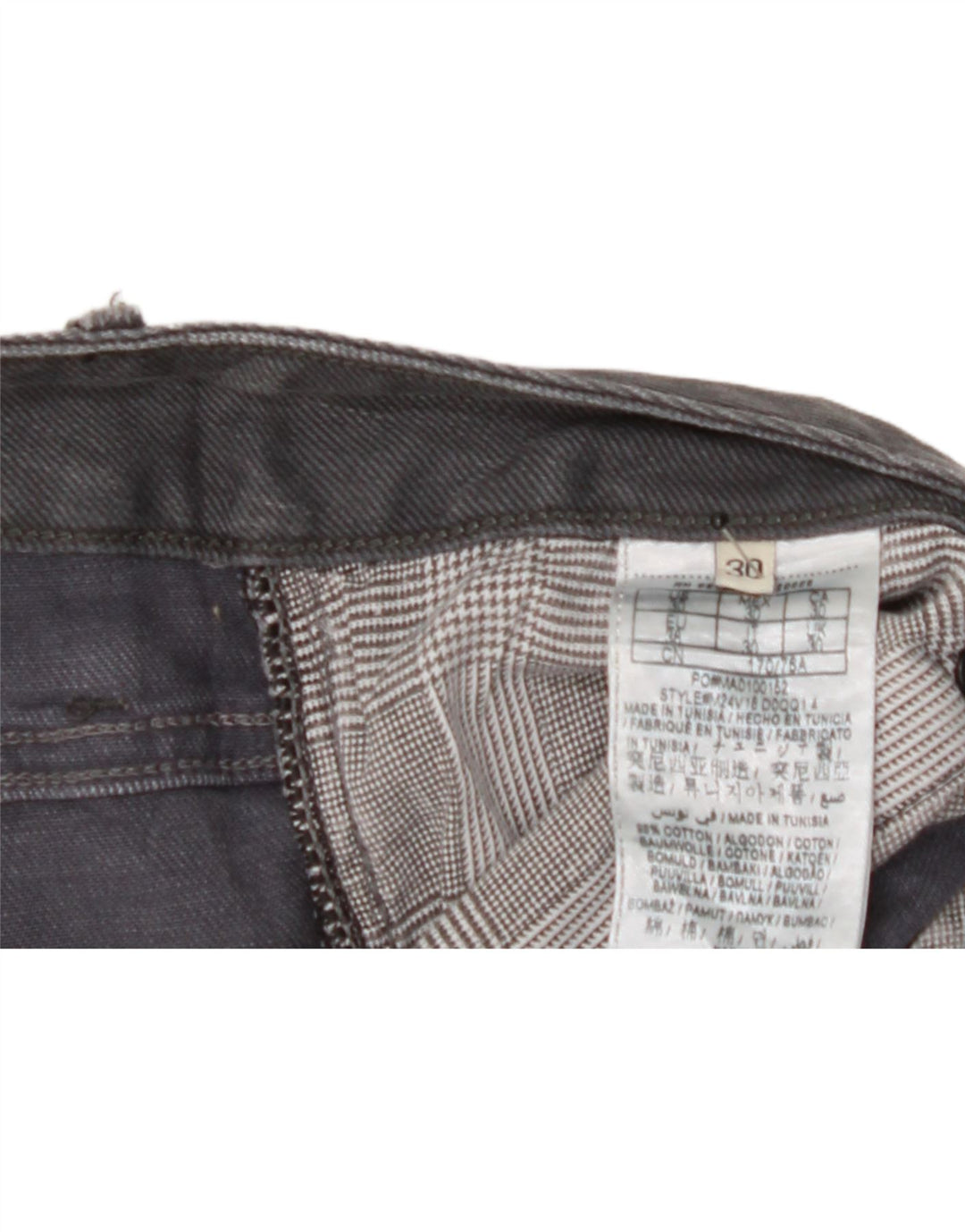 GUESS Mens Slim Jeans W30 L30 Grey Cotton Vintage Guess and Second-Hand Guess from Messina Hembry 