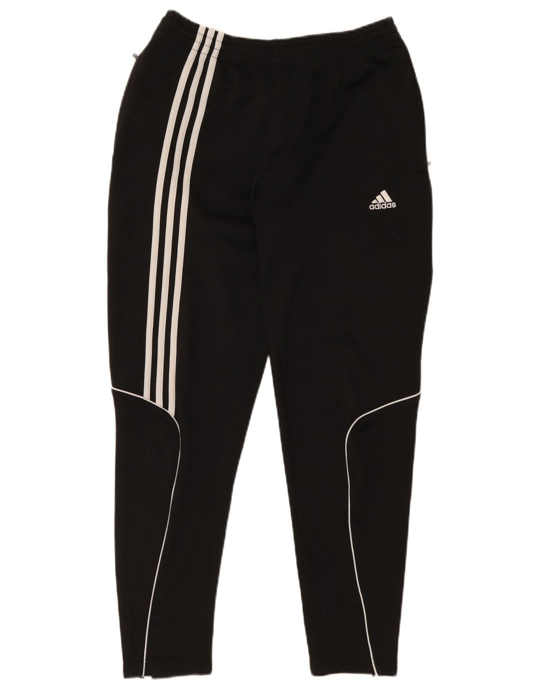 Adidas Womens Tracksuit Trousers UK 14 Large  Black Polyester