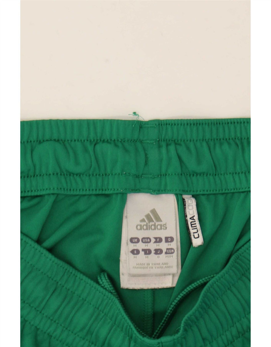 Pantaloncini sportivi Adidas Climacool da uomo in poliestere verde medio