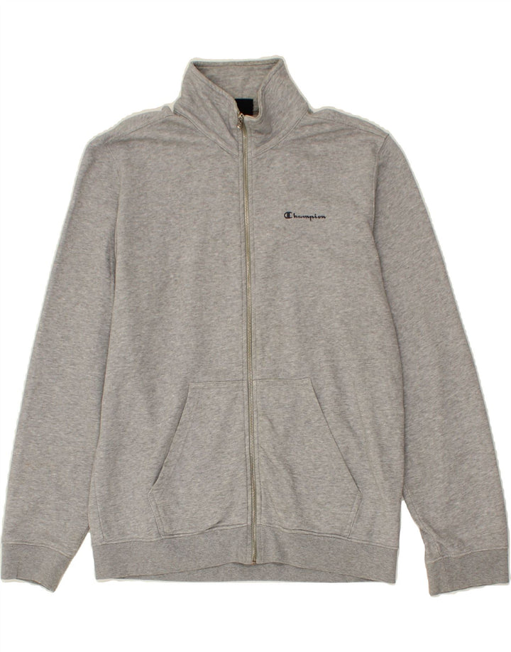 CHAMPION Mens Tracksuit Top Jacket Large Grey Vintage Champion and Second-Hand Champion from Messina Hembry 