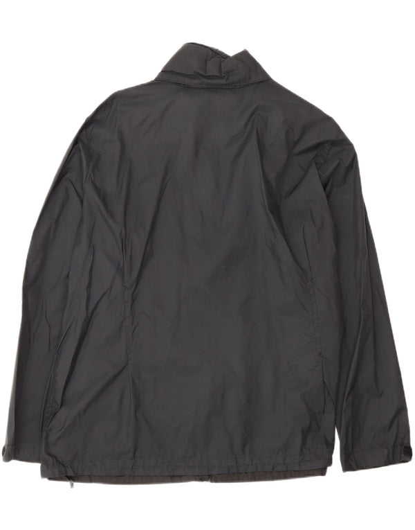 Columbia Mens Rain Jacket UK 44 2XL Black Nylon Sports