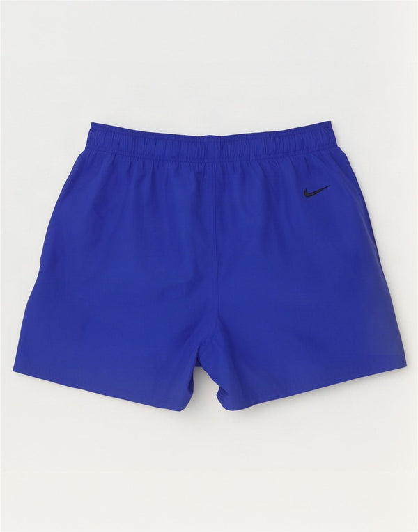 Nike Short de sport graphique pour hommes, grand bleu, polyester
