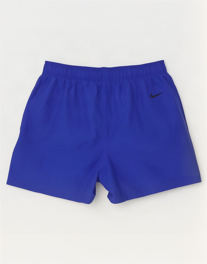Pantaloni scurți sport grafic Nike pentru bărbați, mari, albastru, poliester