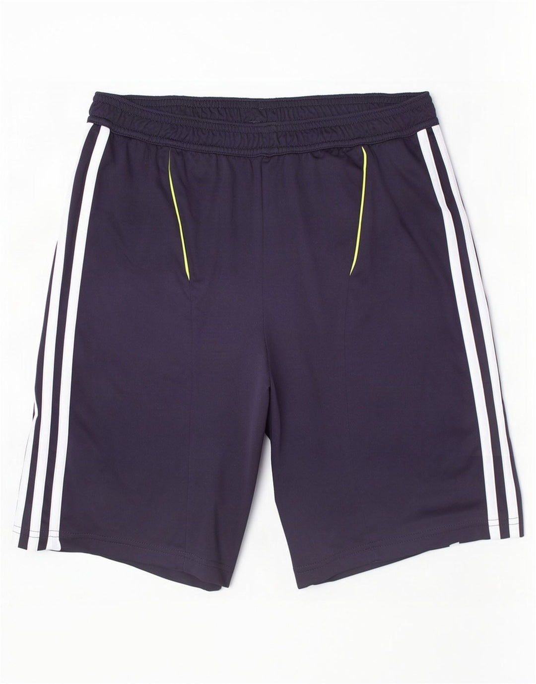 Pantaloncini sportivi Adidas Climacool da ragazzo 13-14 anni in poliestere blu navy