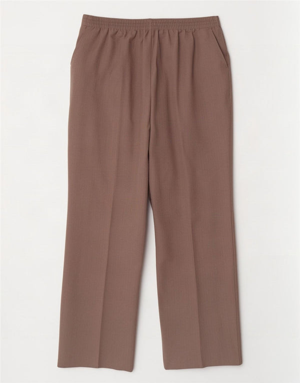 Женские укороченные брюки Marks & Spencer UK 14, большие W34 L26, коричневые