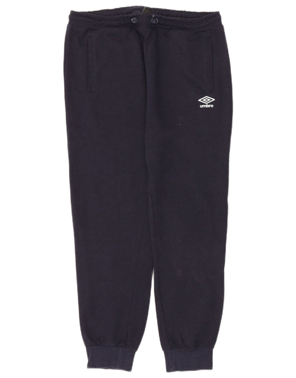 Pantaloni da tuta da uomo Umbro Joggers Large Blu Navy in cotone