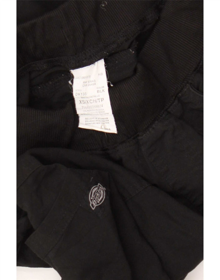Dickies Womens Straight Cargo Trousers XS W26 L28 Black Polyester