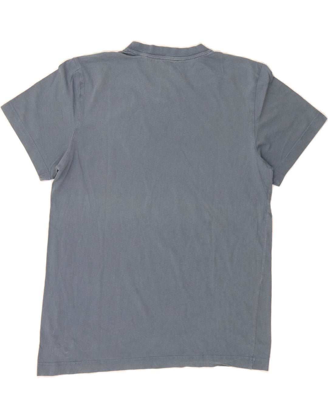 ADIDAS Mens Graphic T-Shirt Top Medium Blue Cotton Vintage Adidas and Second-Hand Adidas from Messina Hembry 