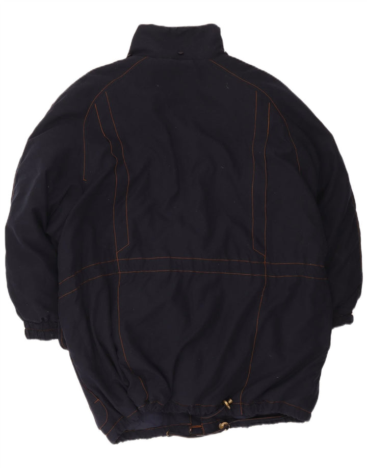 Giacca imbottita da donna Daunen EU 46 XL poliestere blu navy
