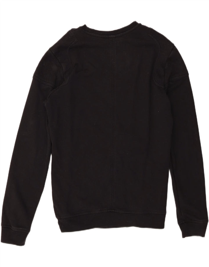 Diesel Mens Sweatshirt Jumper XL Black Cotton