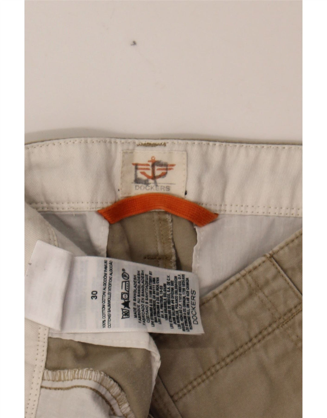 DOCKERS Mens Cargo Shorts W30 Medium Beige Cotton Vintage Dockers and Second-Hand Dockers from Messina Hembry 