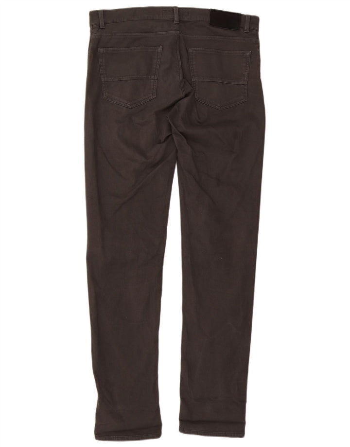 TRUSSARDI Mens Slim Jeans W33 L33 Grey Cotton