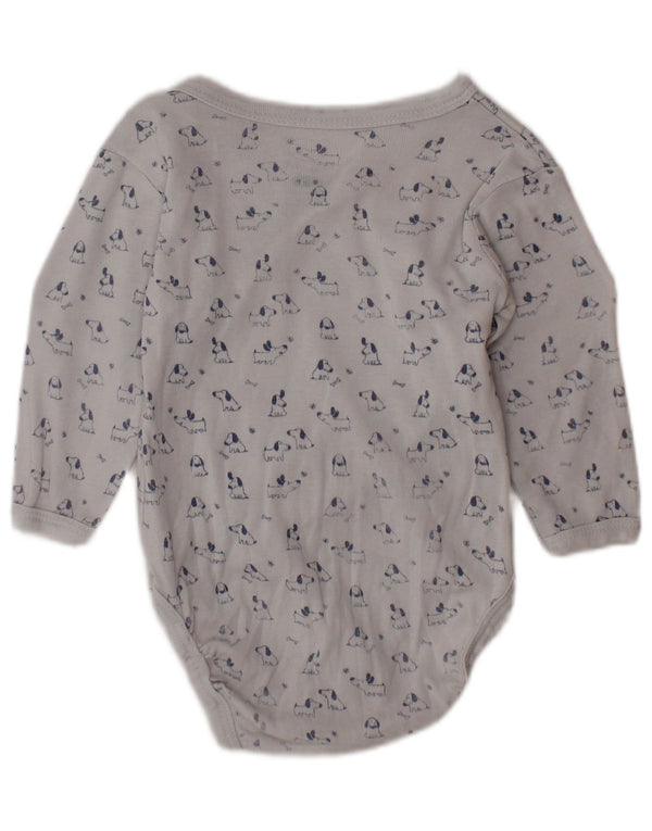 Body gráfico VINTAGE para meninos de 0 a 3 meses branco