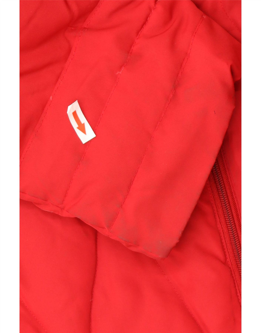 Esprit női párnázott dzseki UK 18 XL piros poliészter