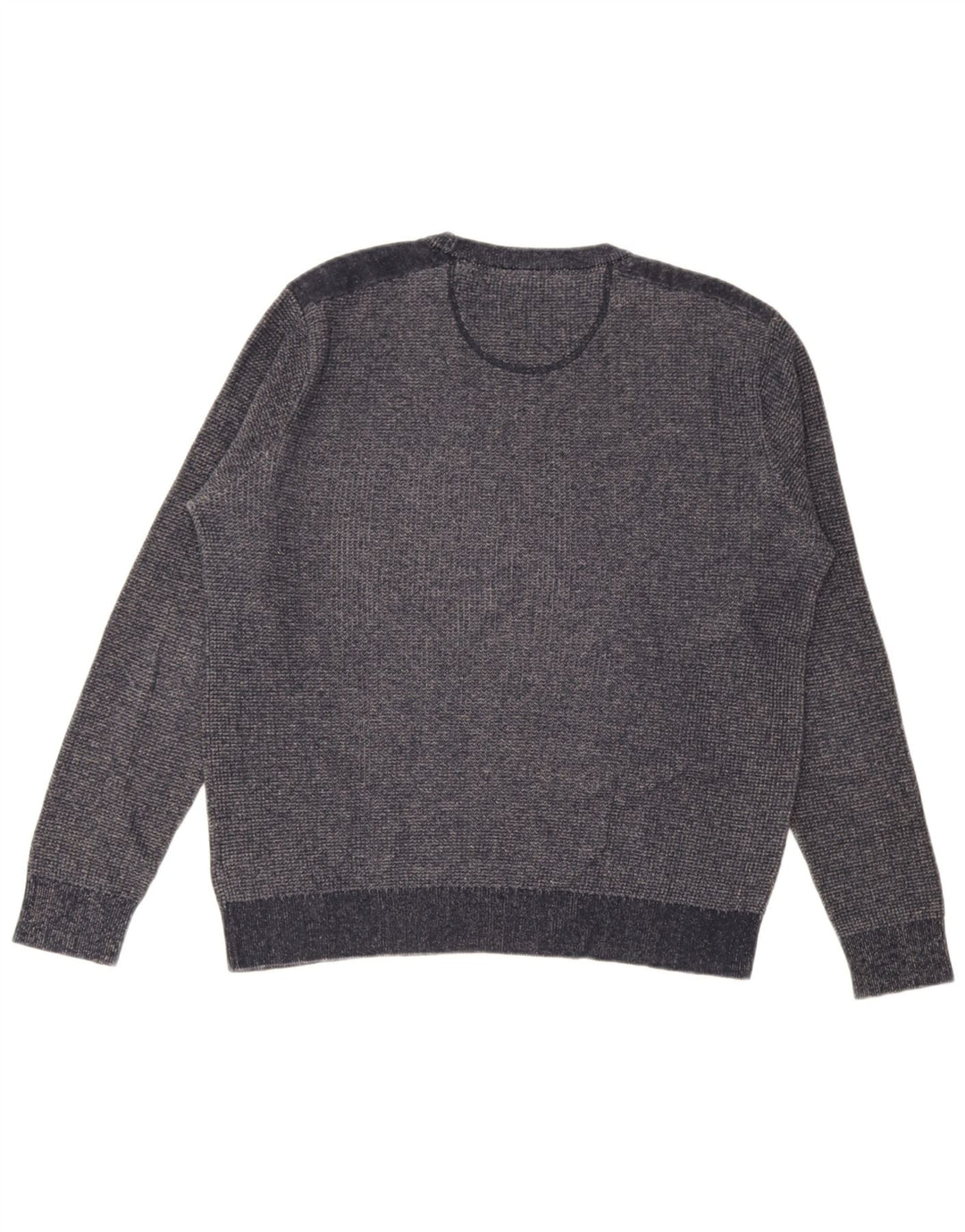 Marlboro Classics Mens Crew Neck Jumper Sweater 2XL Navy Blue