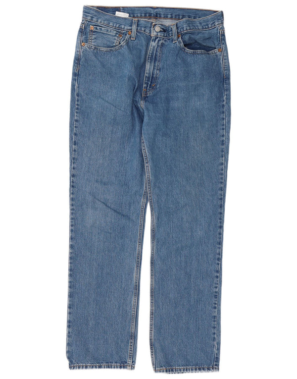 Levi's Mens 516 Slim Straight Jeans W36 L32 Μπλε βαμβακερό