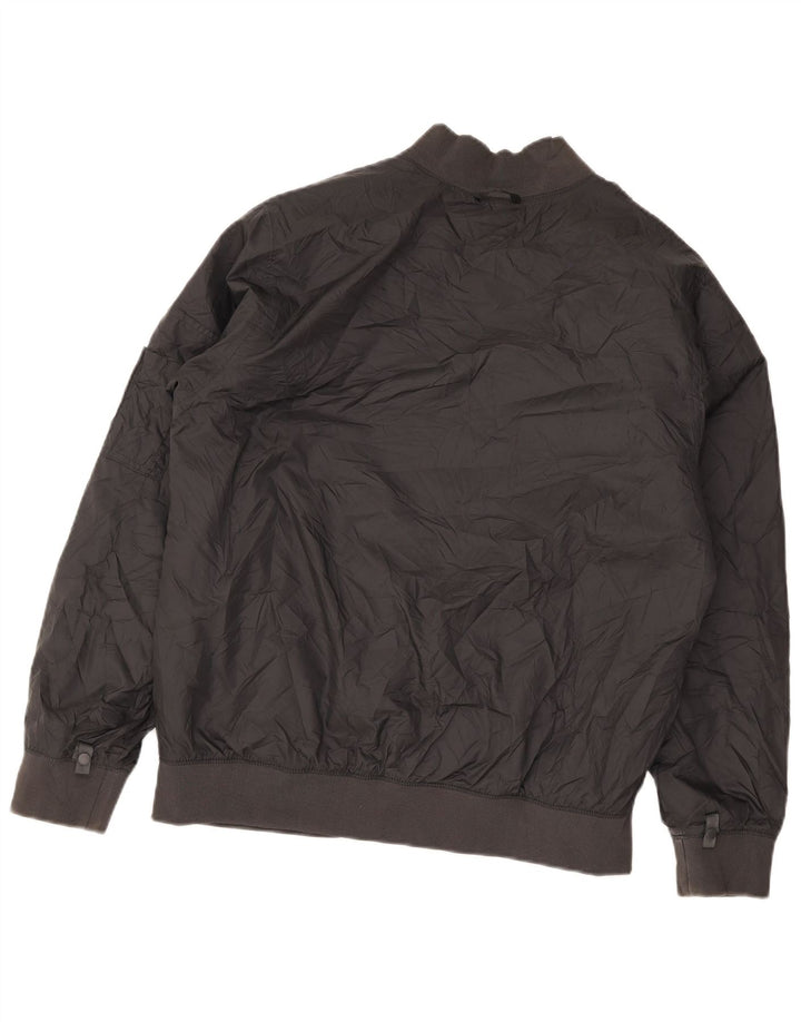 The North Face Mens Bomber Jacket UK 38 Medium Black Nylon