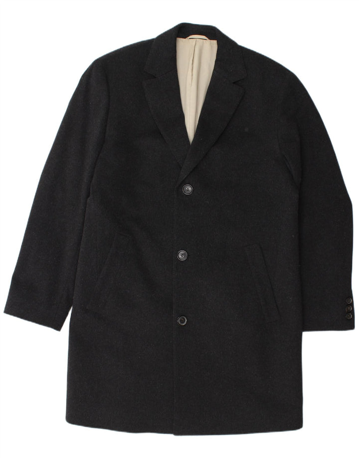 Cappotto da uomo Hugo Boss UK 36 piccolo nero