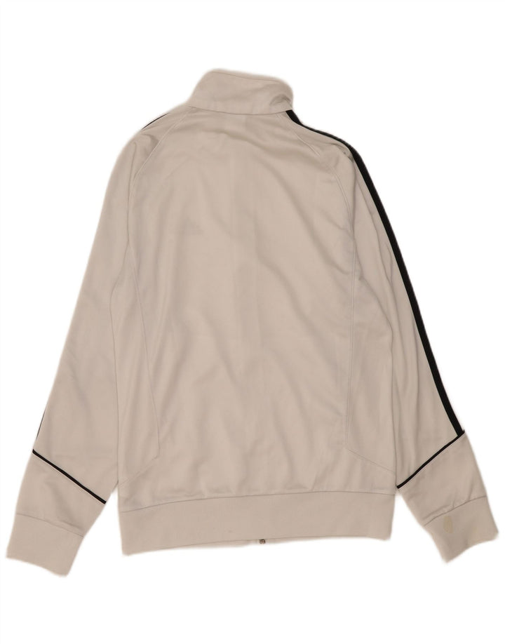 Adidas Træningsdragt til mænd Topjakke UK 36/38 Lille hvid polyester