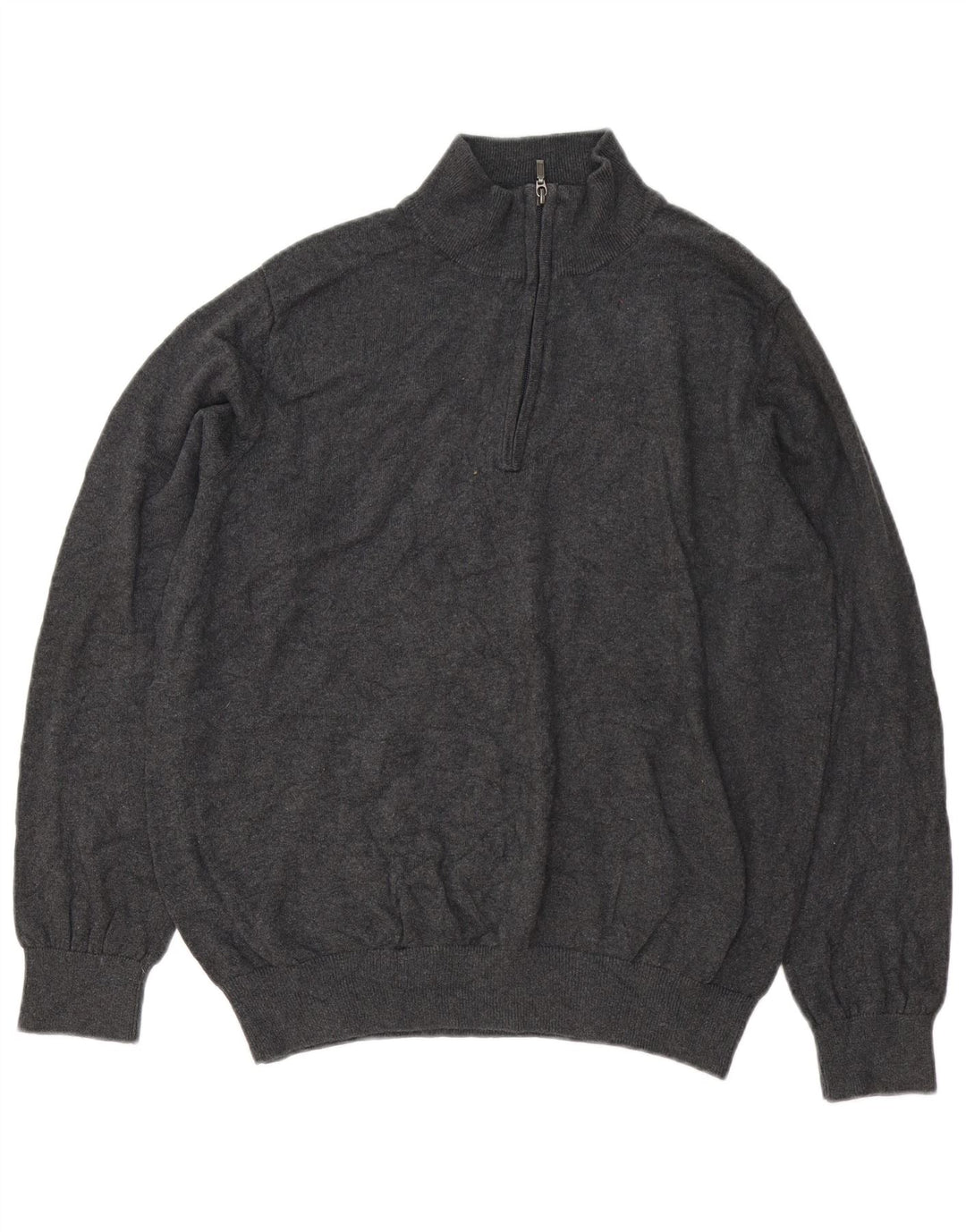 L.L.Bean Pull coupe classique à col zippé pour homme Gris moyen classique