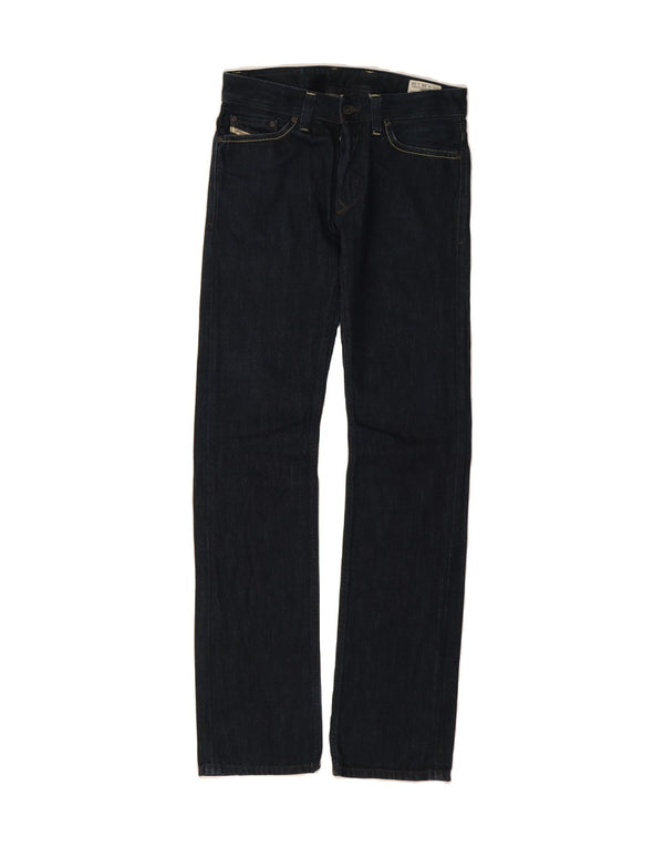 DIESEL Womens Viker Back Straight Jeans W28 L34 Navy Blue Cotton